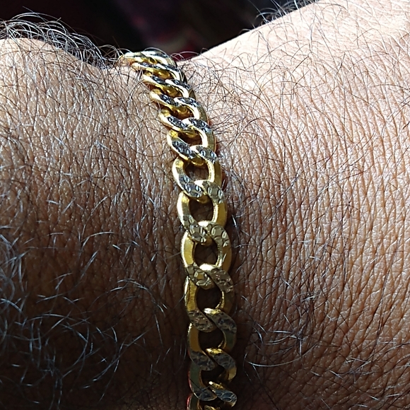 PRECIOUS BRACELET - SOLID 14K GOLD - Picture 3 of 9